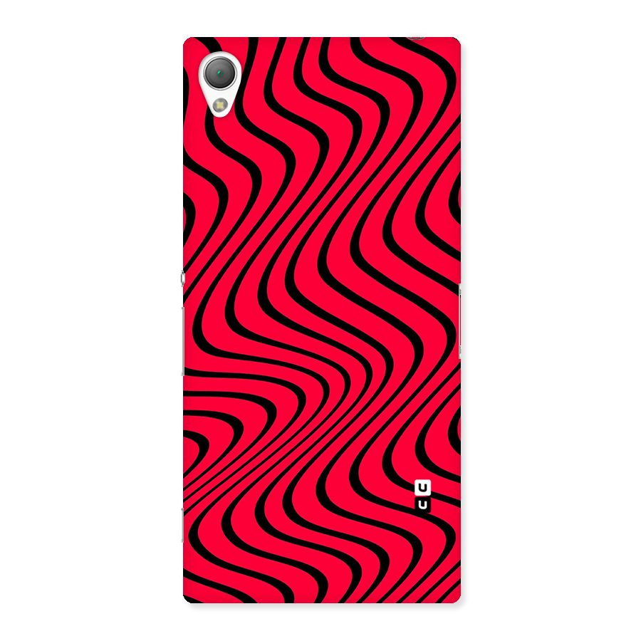 Waves Pattern Print Back Case for Sony Xperia Z3