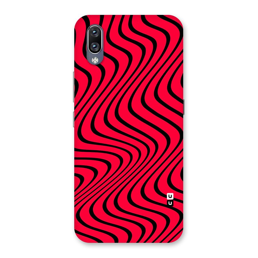 Waves Pattern Print Back Case for Vivo NEX