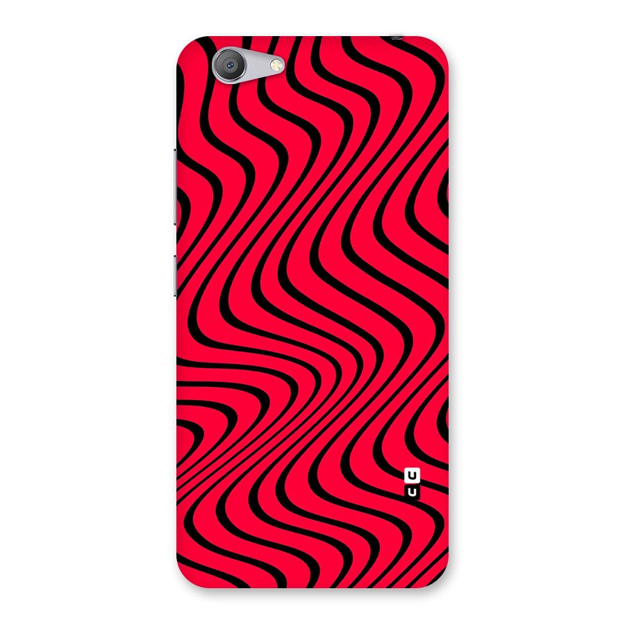 Waves Pattern Print Back Case for Vivo Y53