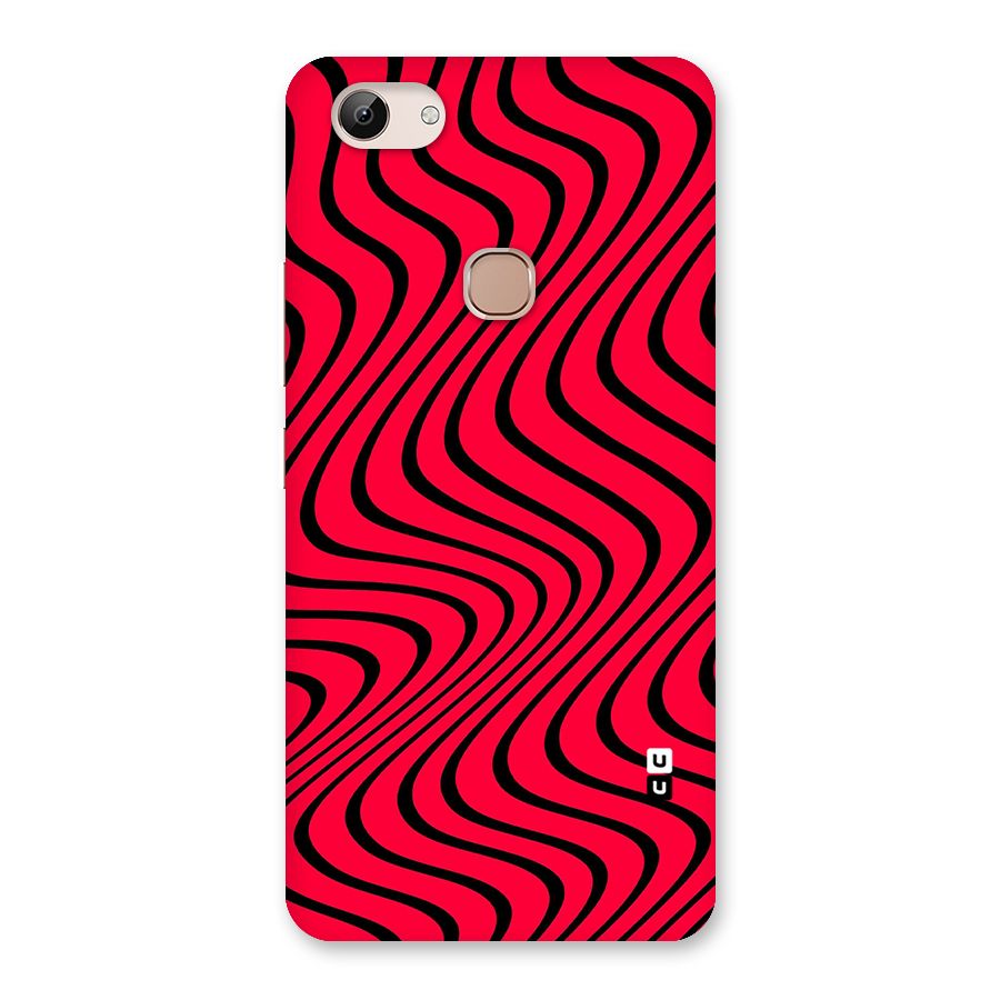 Waves Pattern Print Back Case for Vivo Y83