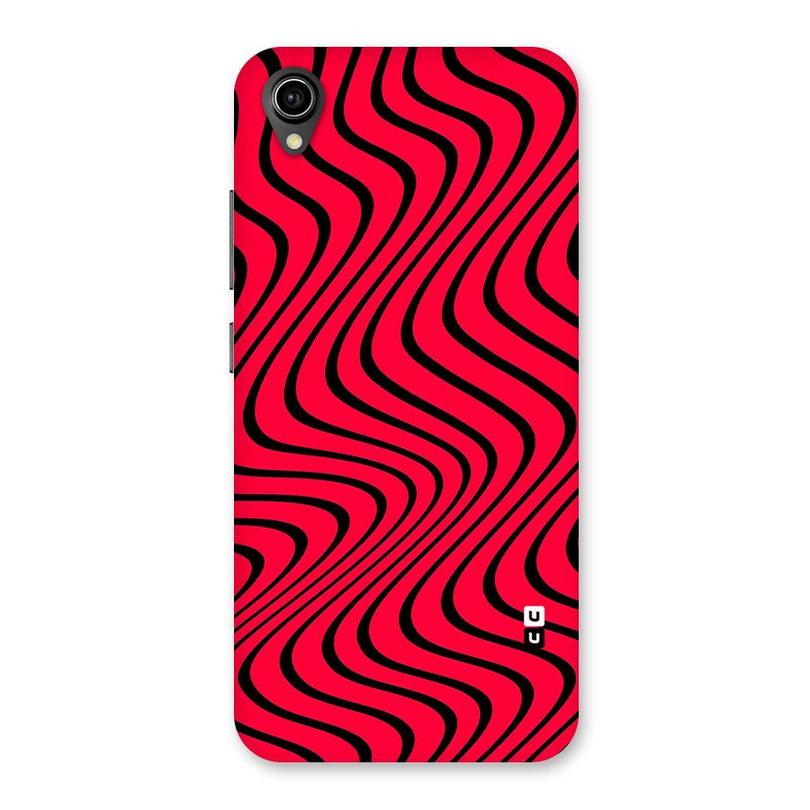 Waves Pattern Print Back Case for Vivo Y90