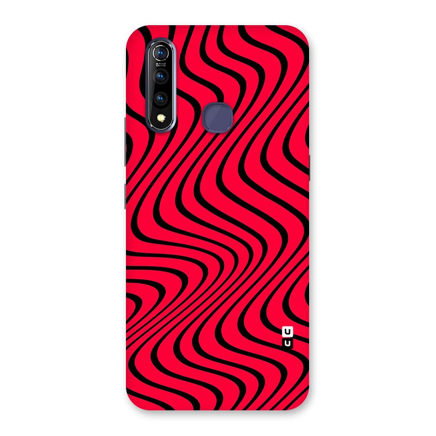 Waves Pattern Print Back Case for Vivo Z1 Pro