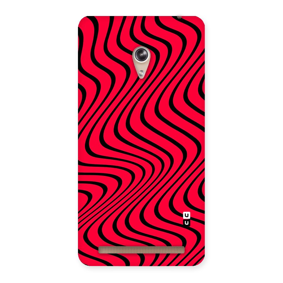 Waves Pattern Print Back Case for Zenfone 6