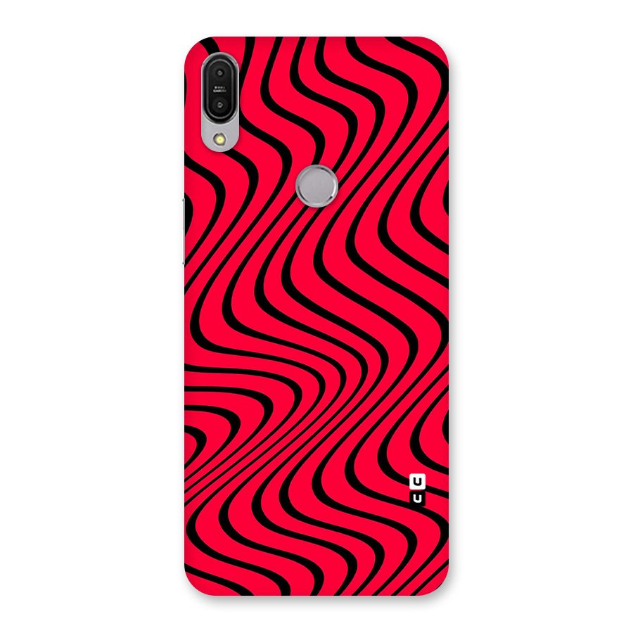 Waves Pattern Print Back Case for Zenfone Max Pro M1