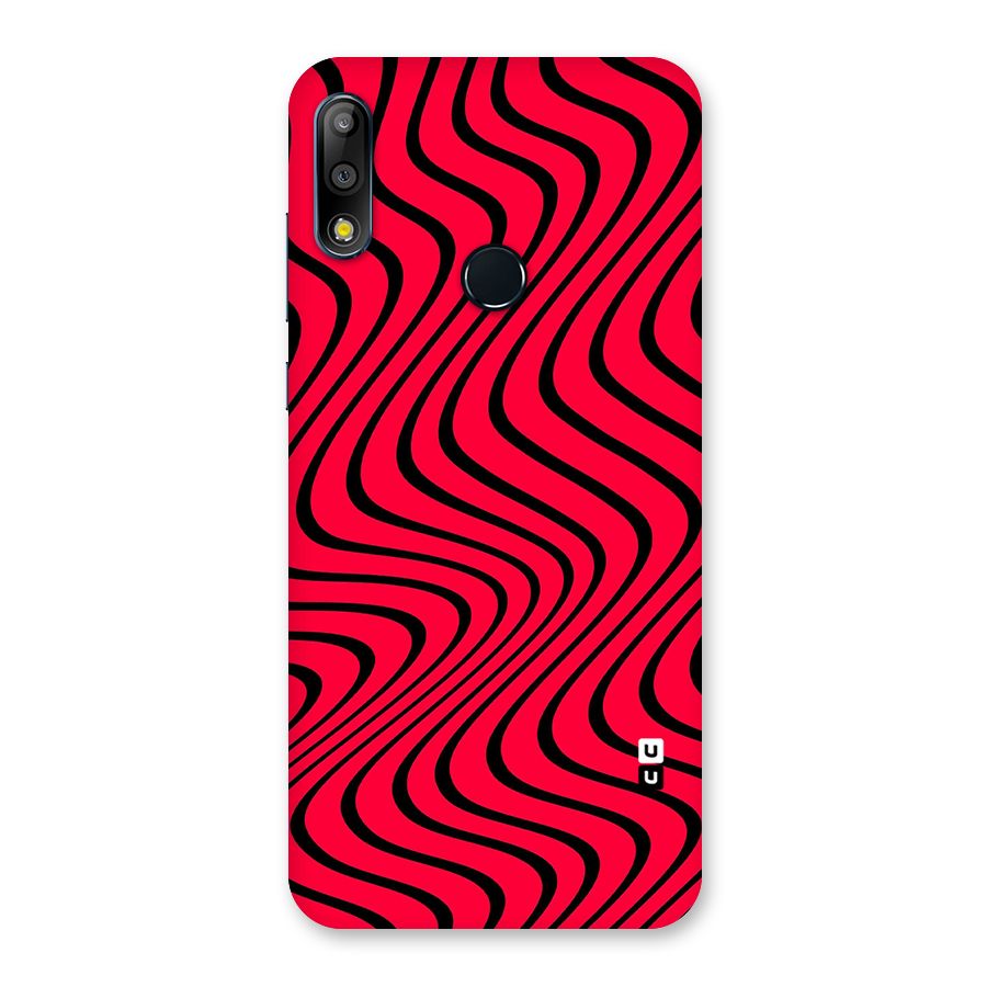 Waves Pattern Print Back Case for Zenfone Max Pro M2