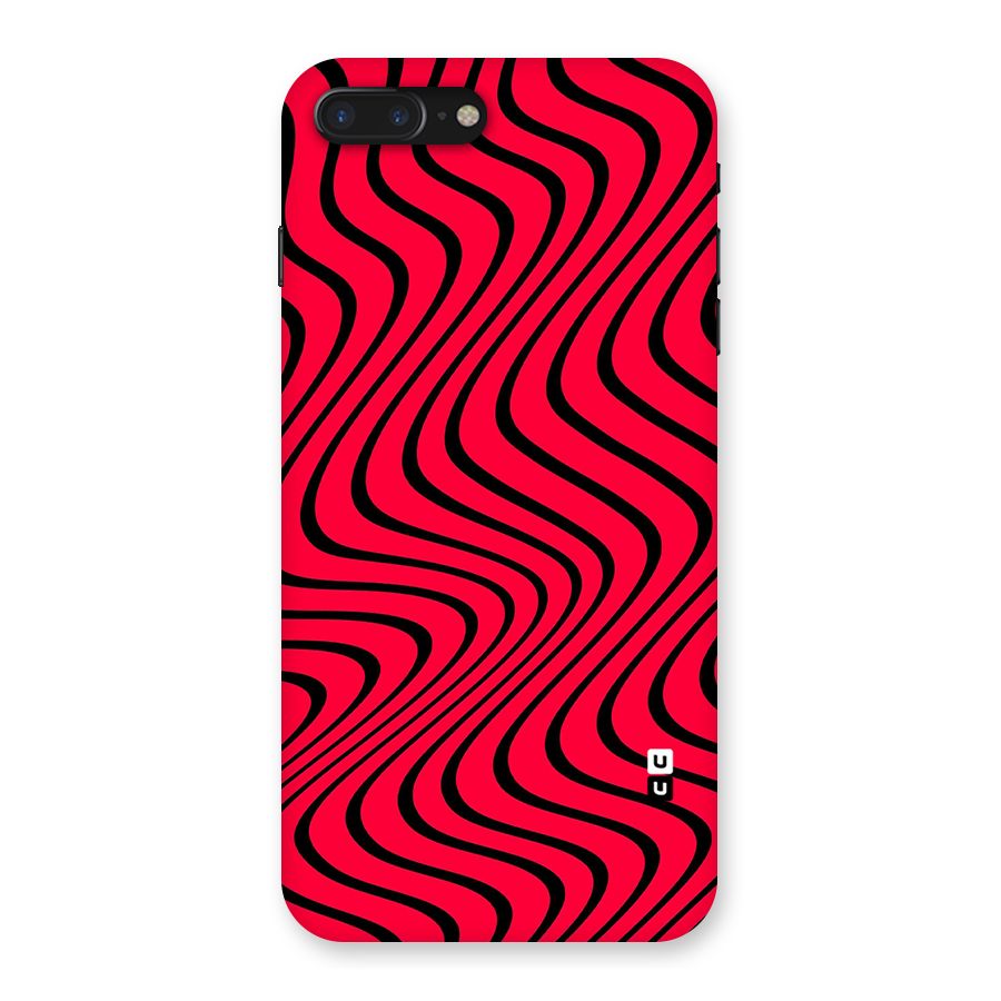 Waves Pattern Print Back Case for iPhone 7 Plus