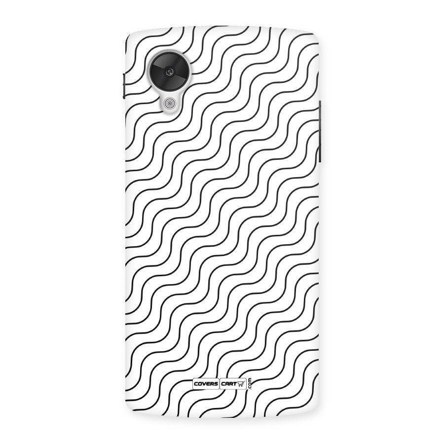 Wavy Pattern Back Case for Google Nexsus 5