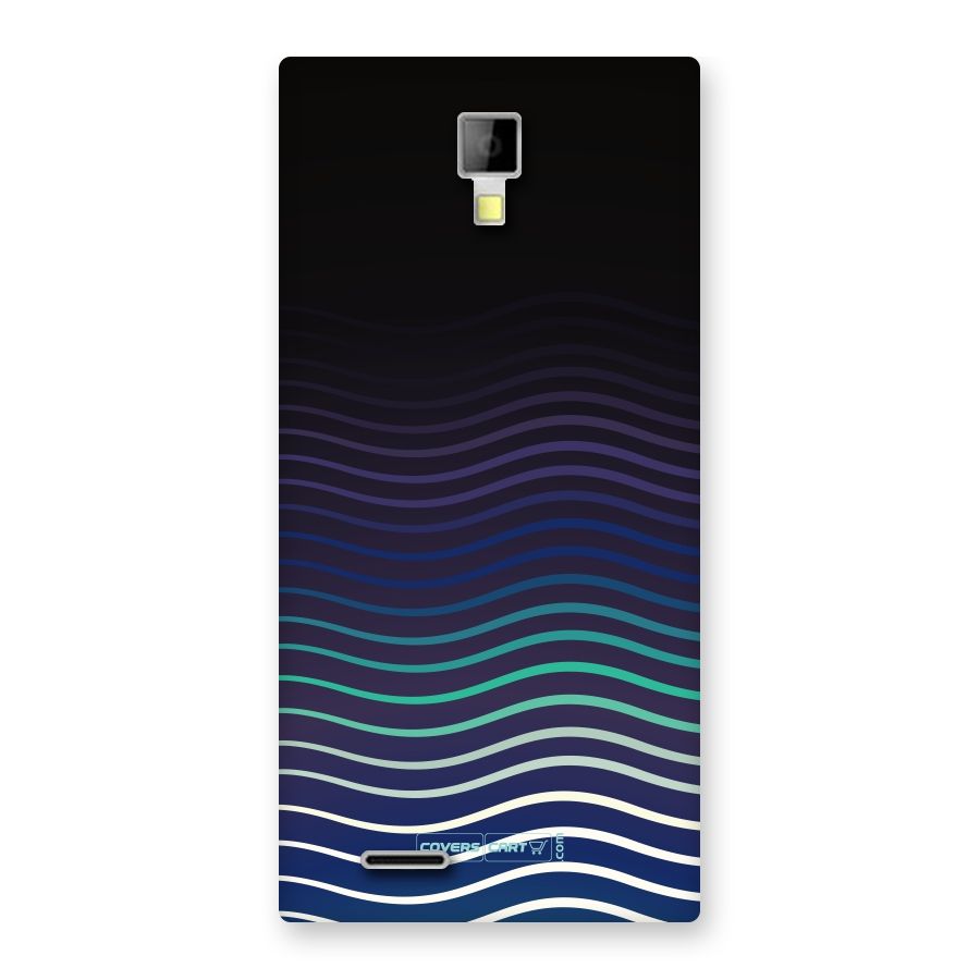 Wavy Stripes Back Case for Micromax Canvas Xpress A99