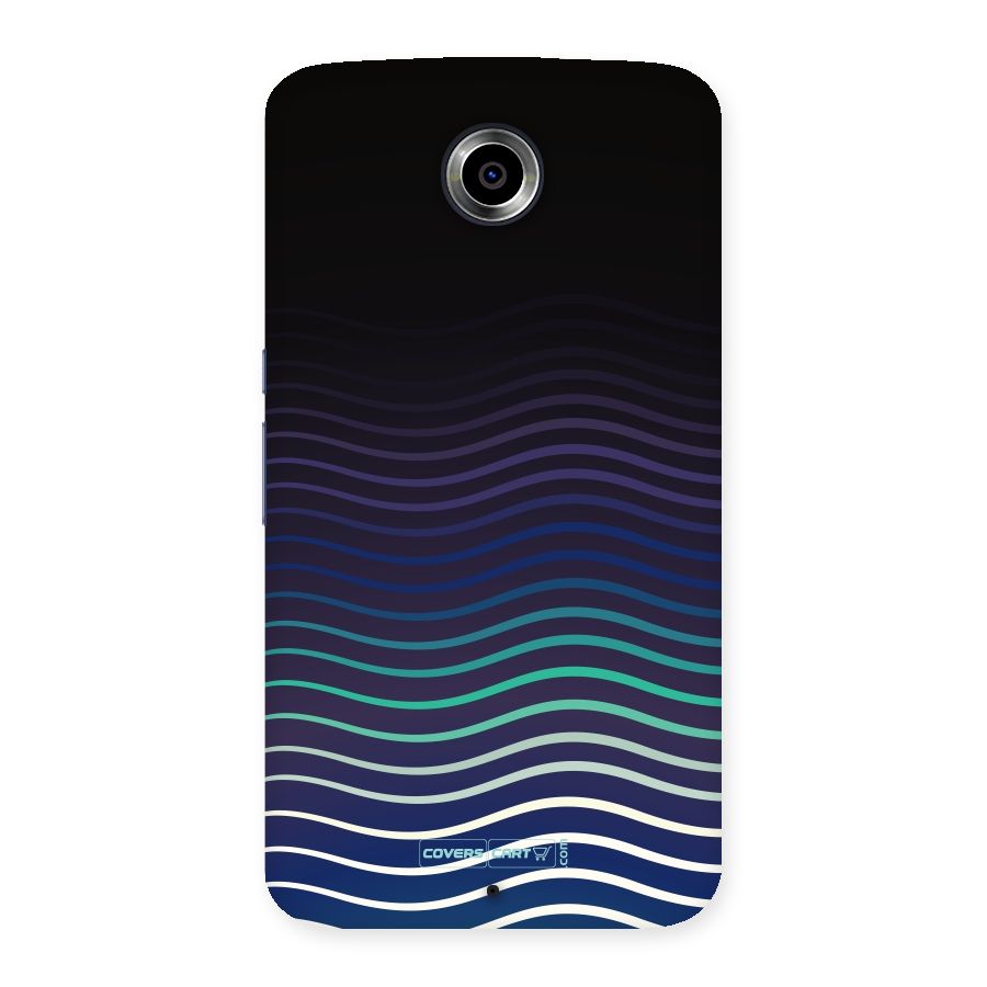Wavy Stripes Back Case for Nexsus 6