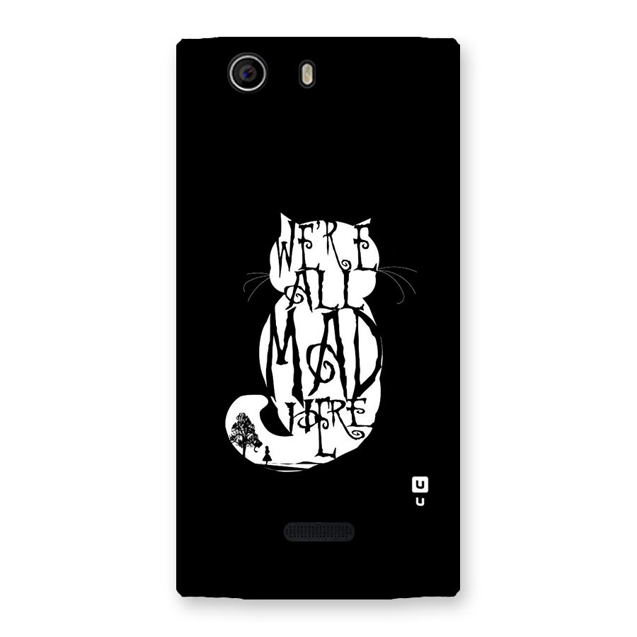 We All Mad Here Back Case for Canvas Nitro 2 E311