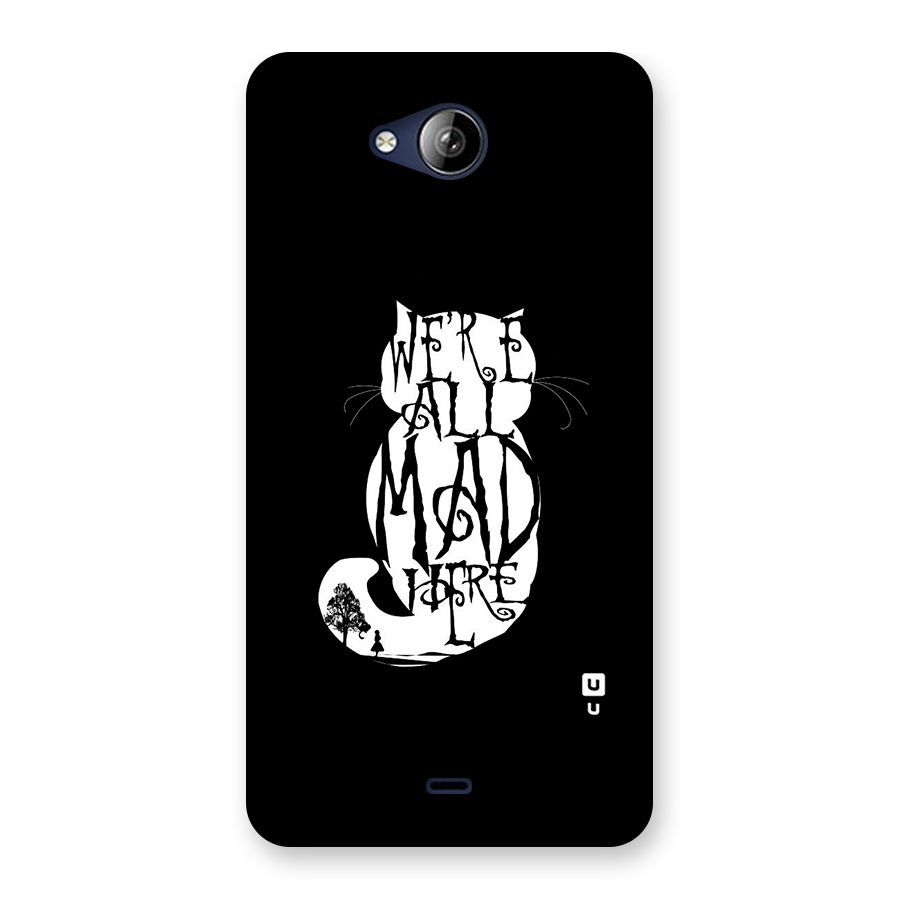 We All Mad Here Back Case for Canvas Play Q355