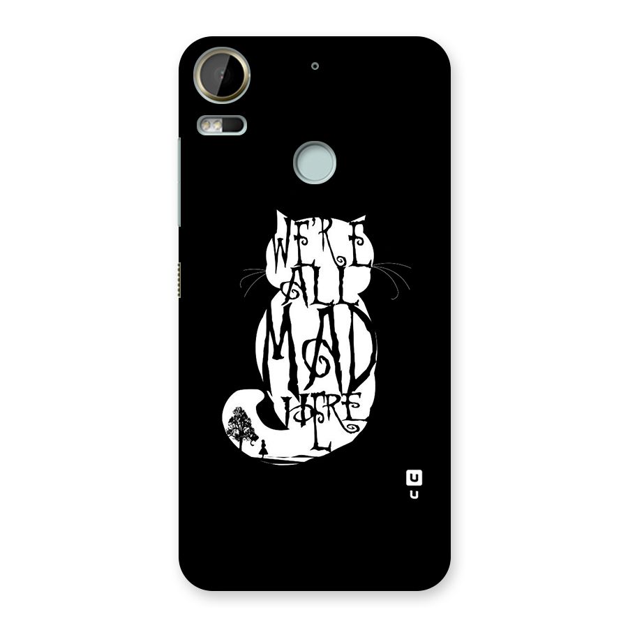 We All Mad Here Back Case for Desire 10 Pro