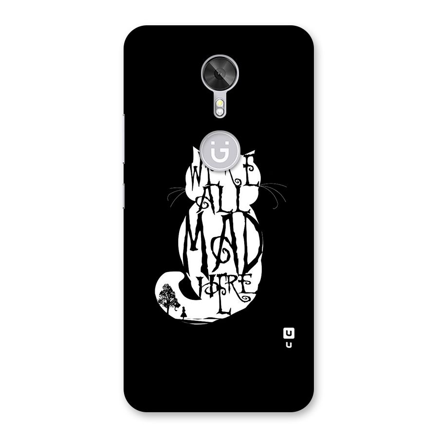 We All Mad Here Back Case for Gionee A1