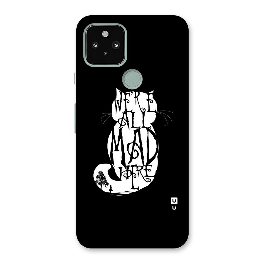 We All Mad Here Back Case for Google Pixel 5