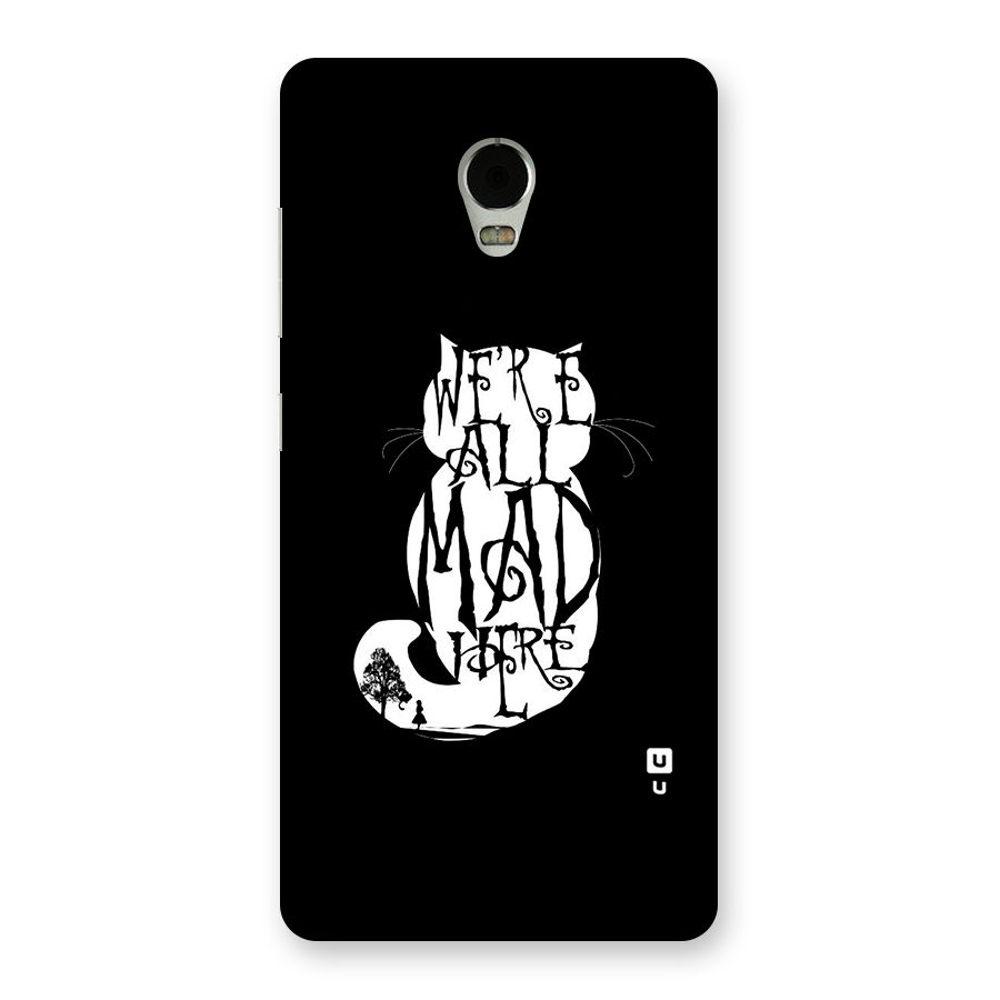 We All Mad Here Back Case for Lenovo Vibe P1