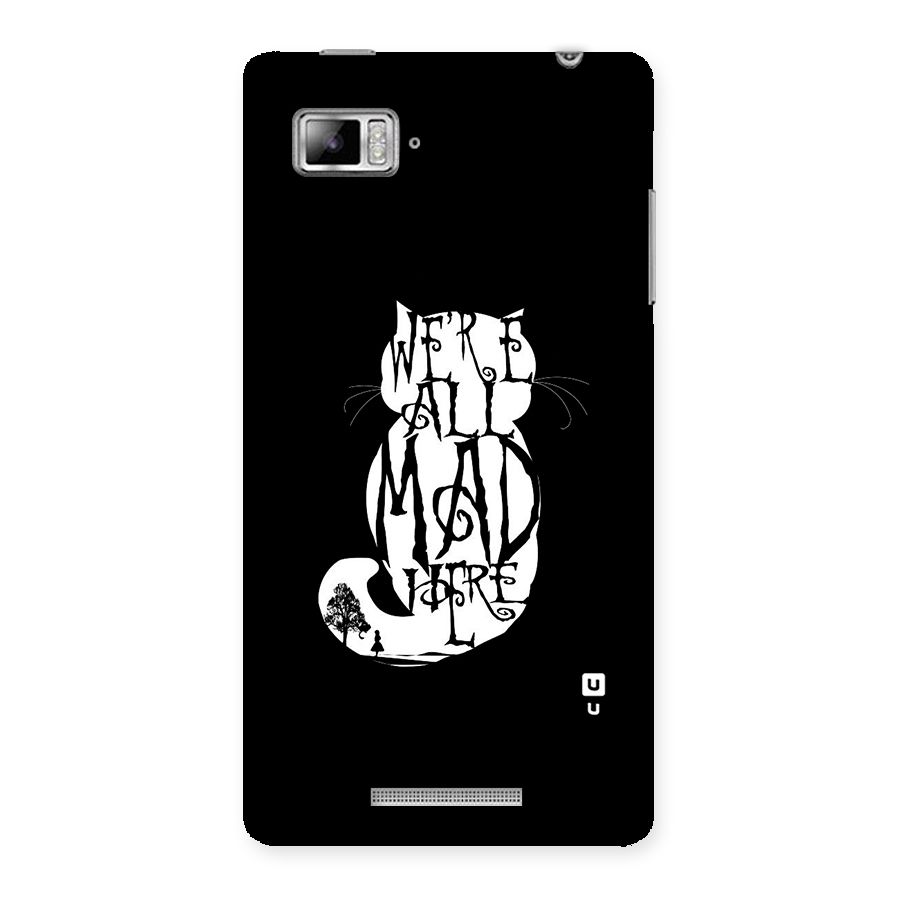 We All Mad Here Back Case for Lenovo Vibe Z K910