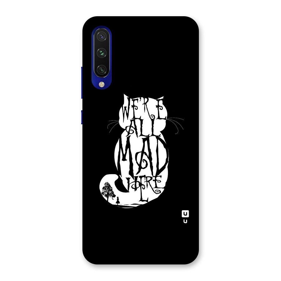 We All Mad Here Back Case for Mi A3