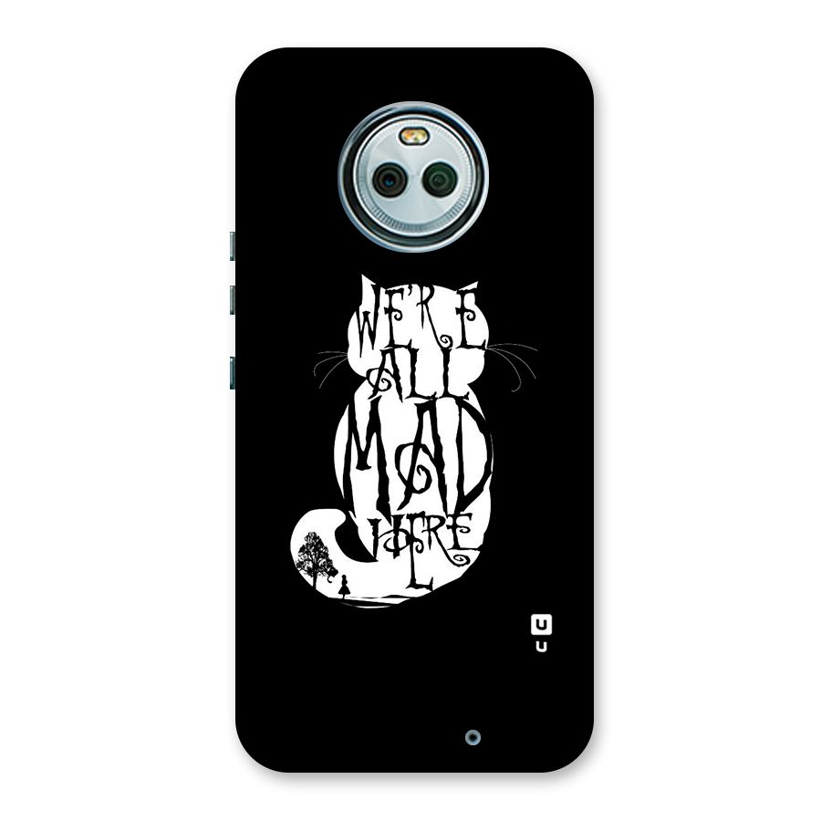 We All Mad Here Back Case for Moto X4