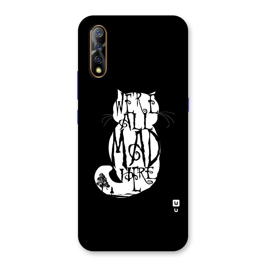 We All Mad Here Back Case for Vivo S1