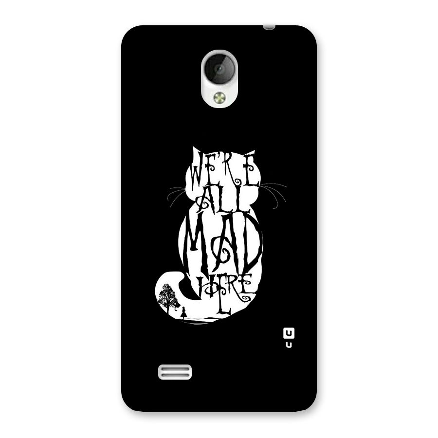 We All Mad Here Back Case for Vivo Y21