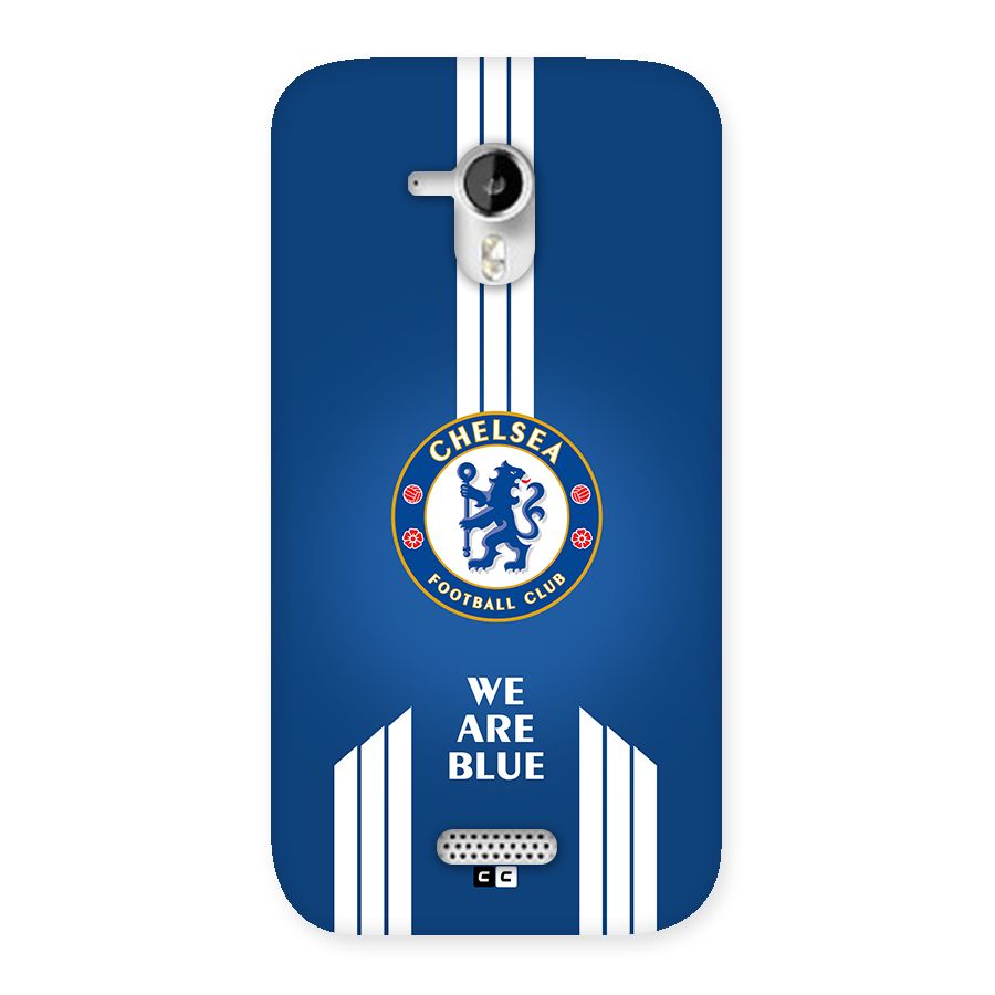 We Are Blue Back Case for Canvas HD A116