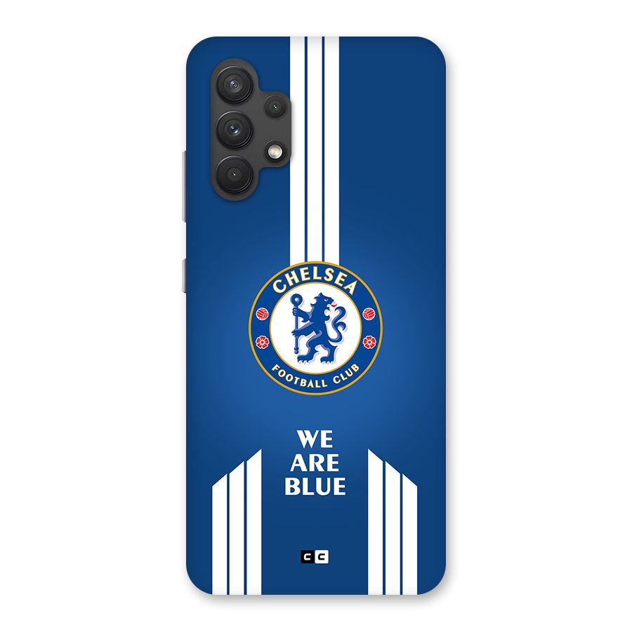 We Are Blue Back Case for Galaxy A32
