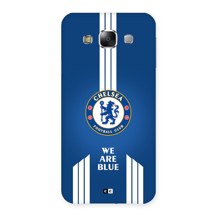 We Are Blue Back Case for Galaxy E5