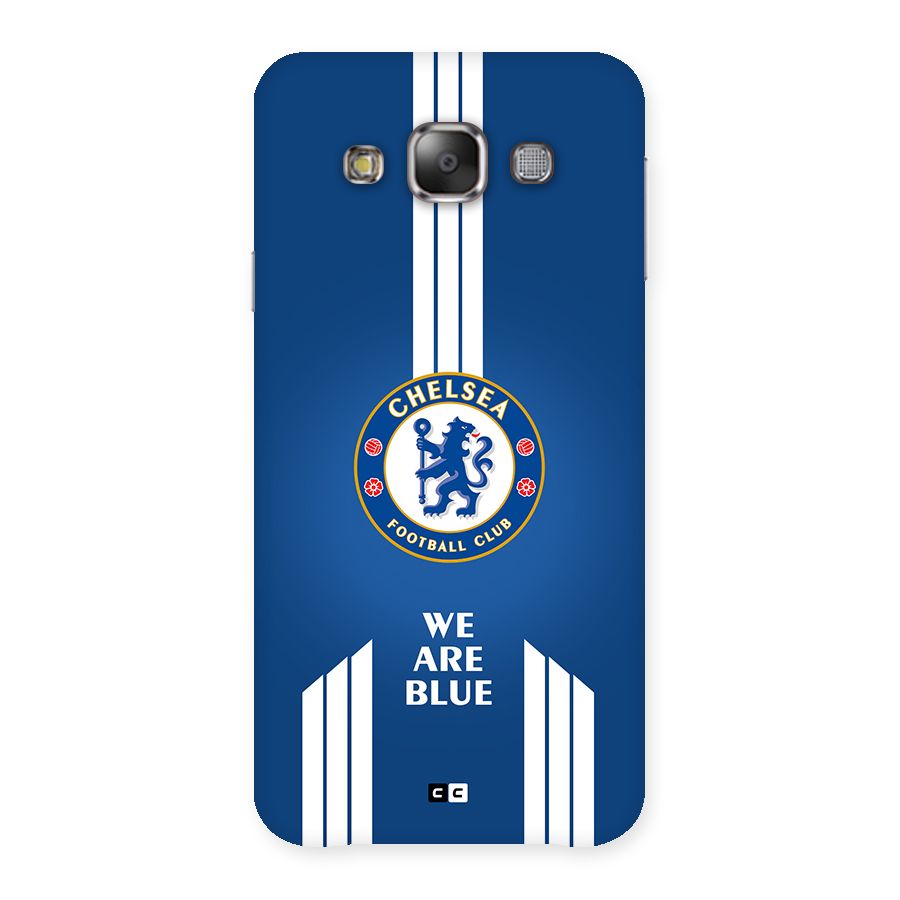 We Are Blue Back Case for Galaxy E7