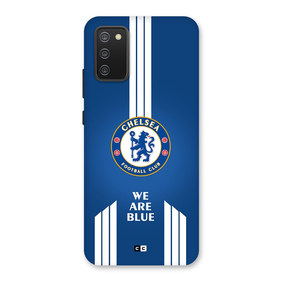 We Are Blue Back Case for Galaxy F02s
