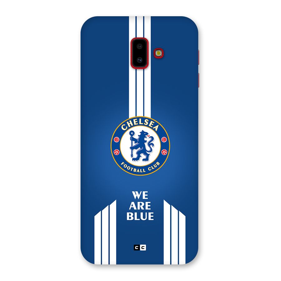 We Are Blue Back Case for Galaxy J6 Plus