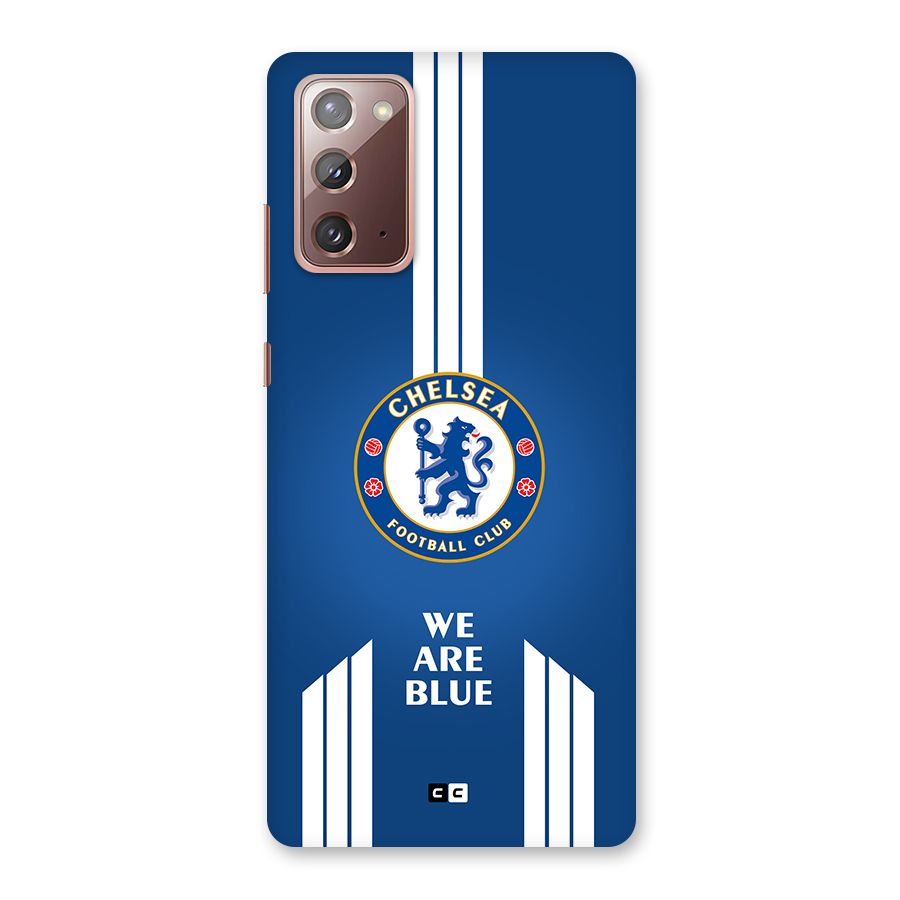 We Are Blue Back Case for Galaxy Note 20