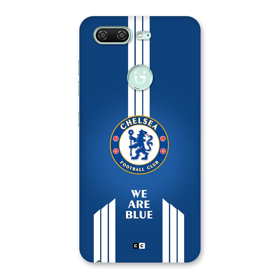 We Are Blue Back Case for Gionee S10
