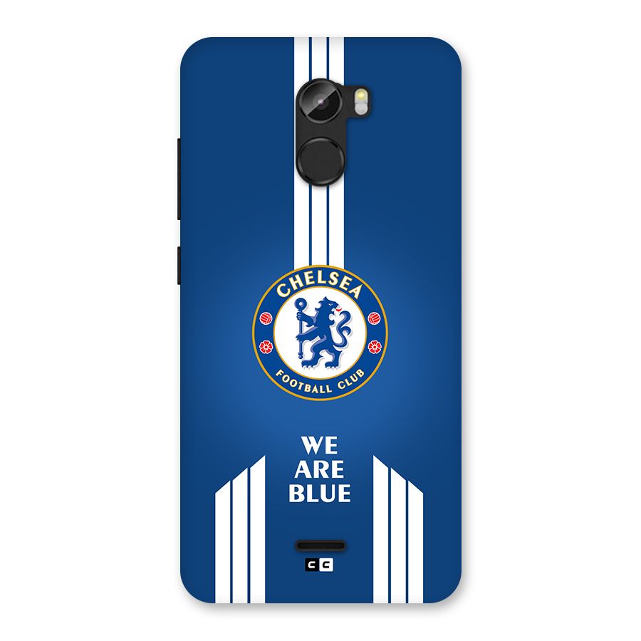 We Are Blue Back Case for Gionee X1