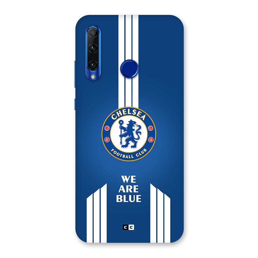 We Are Blue Back Case for Honor 20i
