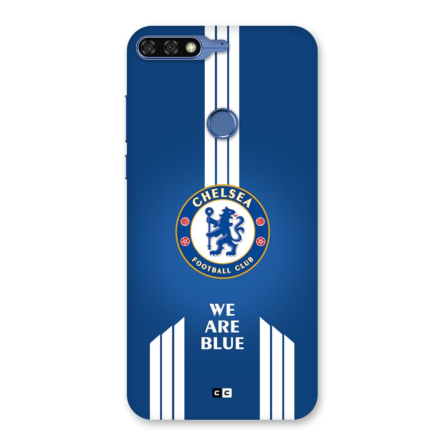 We Are Blue Back Case for Honor 7C
