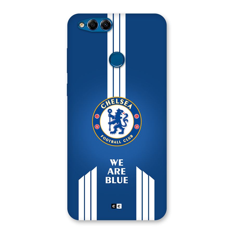 We Are Blue Back Case for Honor 7X