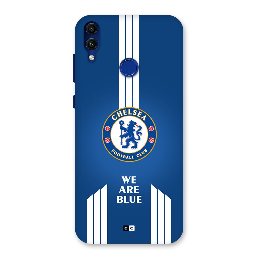 We Are Blue Back Case for Honor 8C
