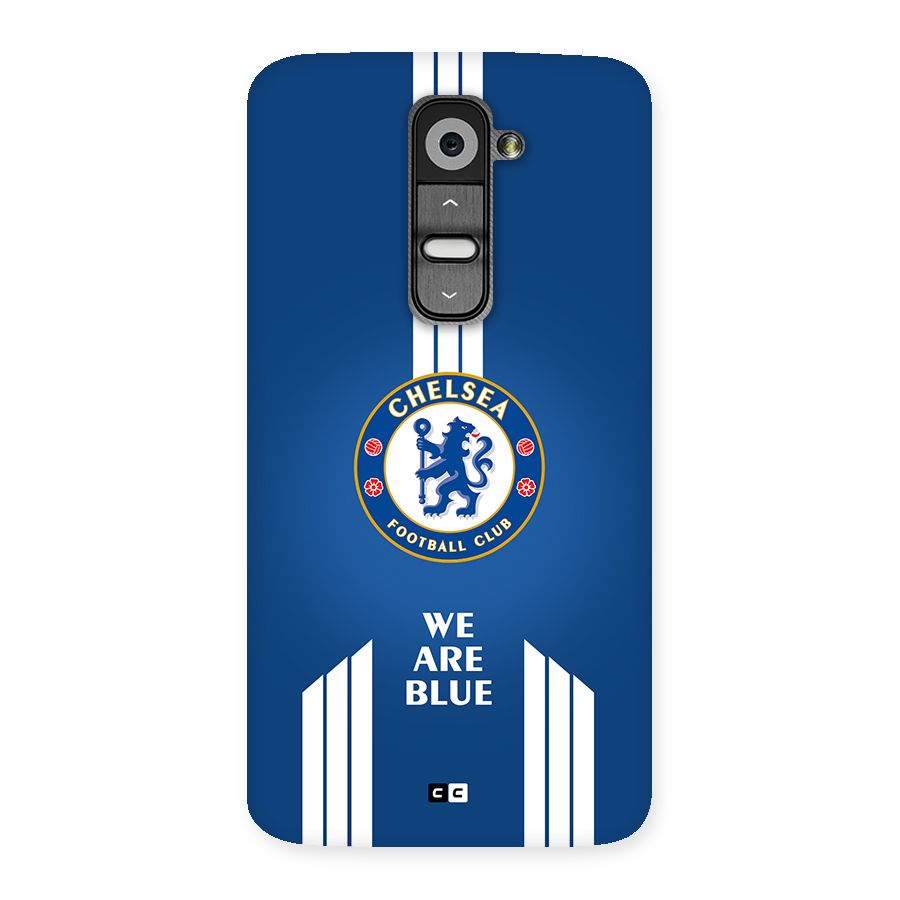 We Are Blue Back Case for LG G2