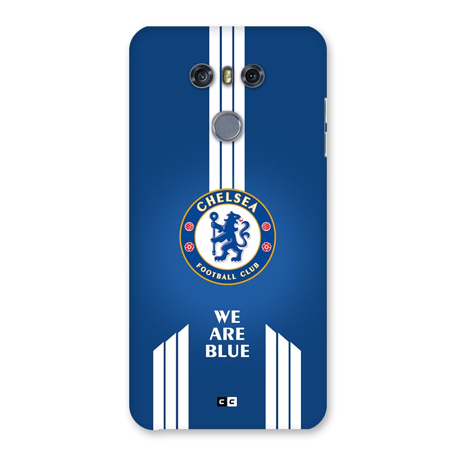 We Are Blue Back Case for LG G6