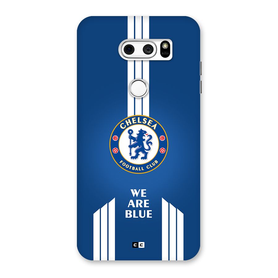 We Are Blue Back Case for LG V30