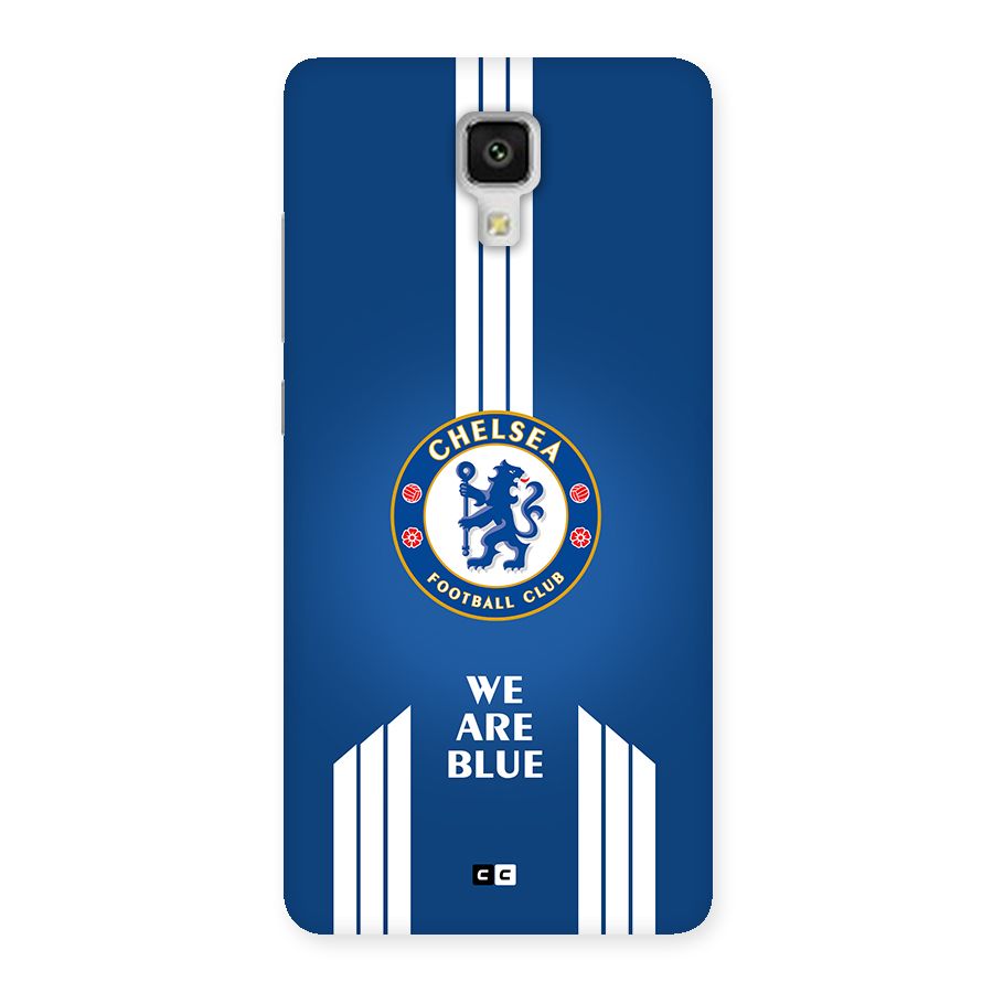 We Are Blue Back Case for Mi4