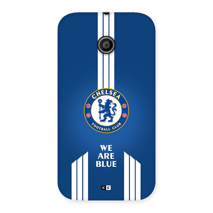 We Are Blue Back Case for Moto E