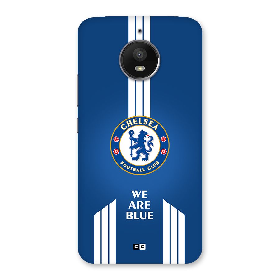 We Are Blue Back Case for Moto E4 Plus