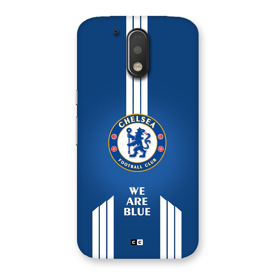 We Are Blue Back Case for Moto G4 Plus