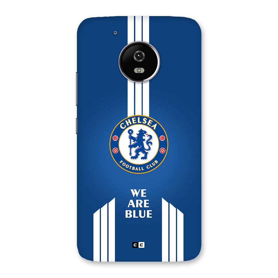 We Are Blue Back Case for Moto G5