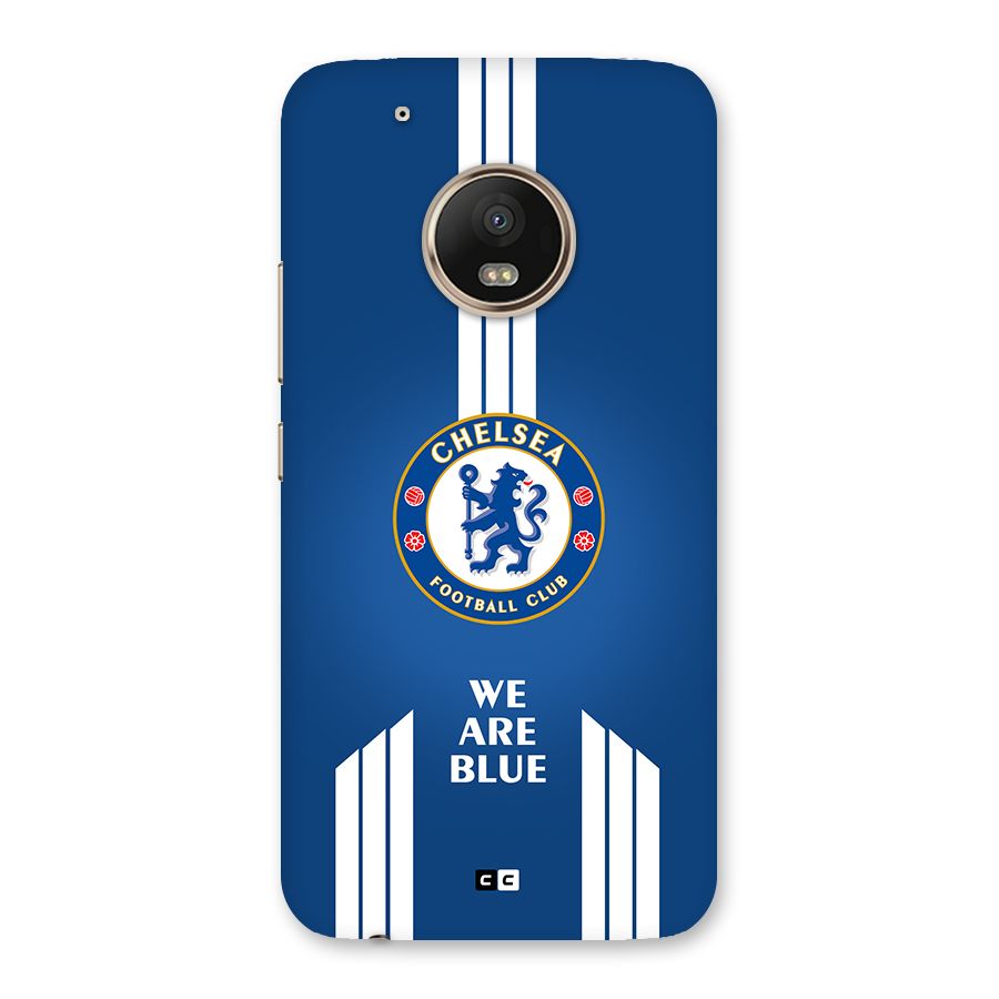 We Are Blue Back Case for Moto G5 Plus