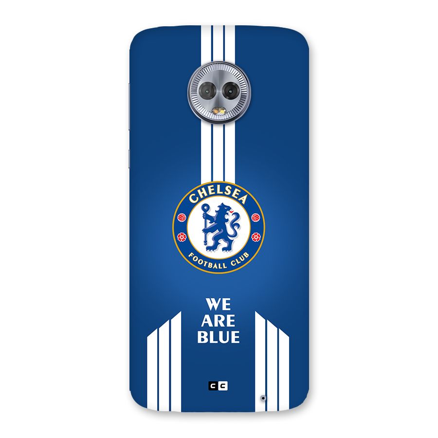 We Are Blue Back Case for Moto G6 Plus