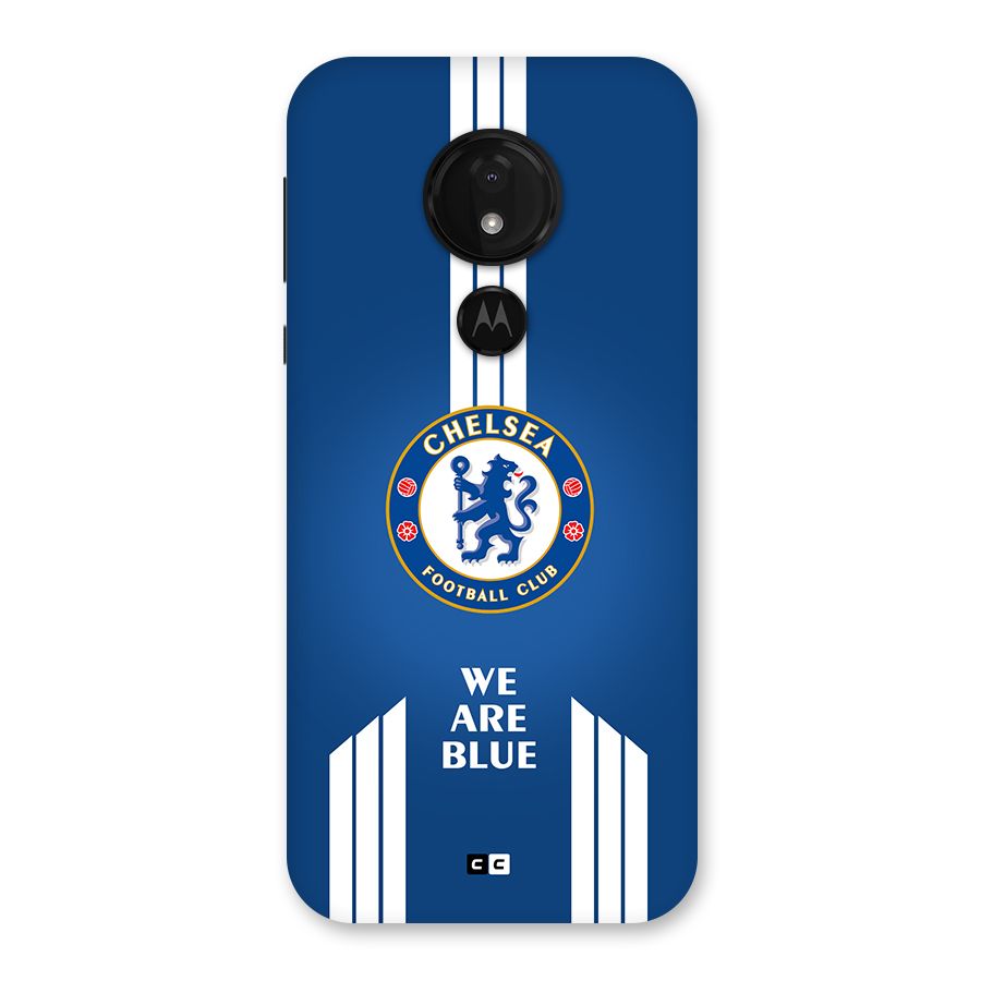We Are Blue Back Case for Moto G7 Power
