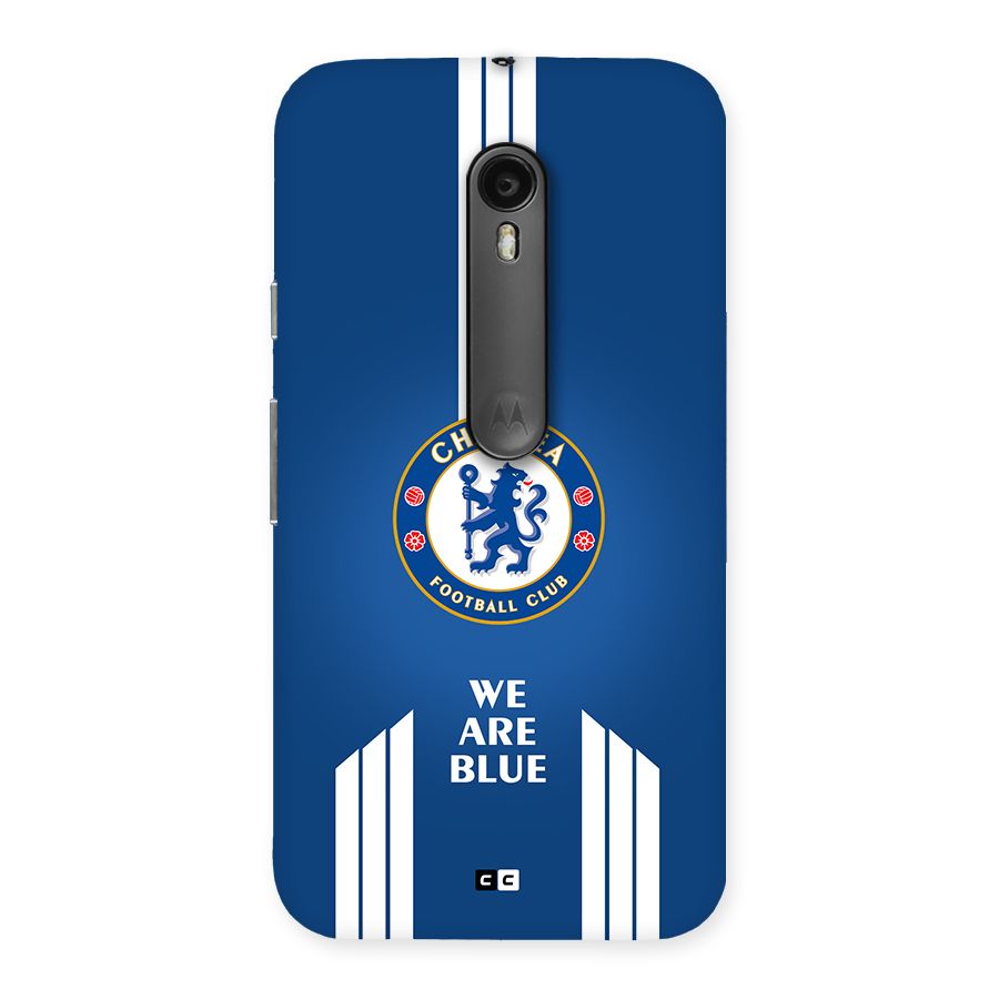 We Are Blue Back Case for Moto G Turbo