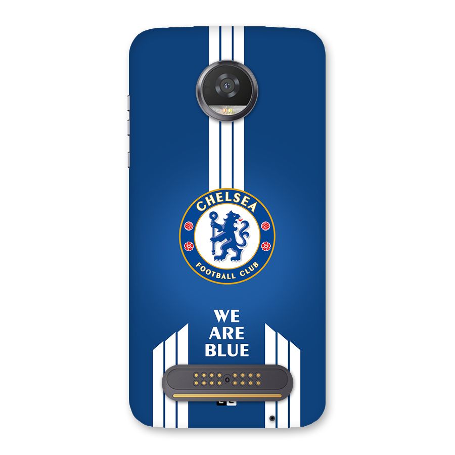 We Are Blue Back Case for Moto Z2 Play